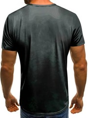 Christian Mens Clothing T Shirts Oversized T Shirt Gothic Jesus Christ Cross 3D