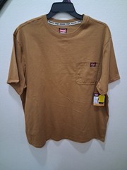 Mens Size 2XL 50-52 Wrangler Heavyweight Pen Pocket Tshirt Top NWT