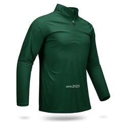T-shirts Men’s 1/4 Long Sleeve T Shirts Fishing Hiking Tee Shirts Pullover Tops