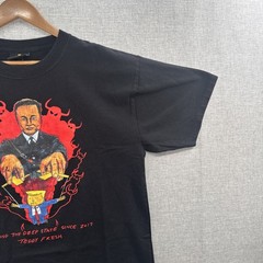 Teddy Fresh Shirt Mens Large Black Fighting Deep State Political Elon Musk Trump
