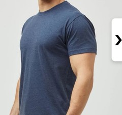 Fresh Clean Threads Short Sleeve Crew Neck 2XL-Navy