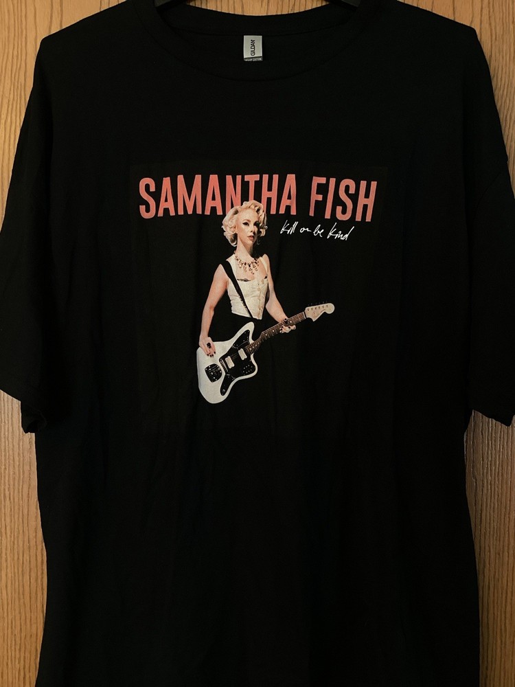 Samantha Fish – “Kill Or Be Kind” (2019 Studio Album) – Black Shirt -3XL