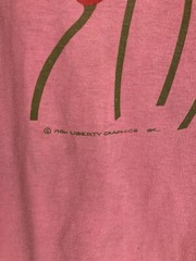 80’s Liberty Graphics Screen Printed Poppy Tshirt Large
