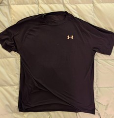 Lot of 5 Men’s Medium Synthetic Wicking T Shirts Under Armour EMS