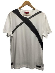 Burberry Sport Men’s XL White/Black Nova Check Plaid Cotton T-Shirt Portugal euc