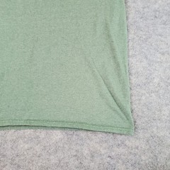 Fairbanks Alaska Shirt Mens Medium Green Graphic Crew Neck Short Sleeve Stretch