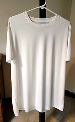 ATHLETIC WORKS® Men’s White Polyester/Elastane T-Shirt (Sz XL) – NEW