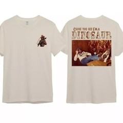 Hank Williams Jr. Dinosaur Western T-Shirt – Trending Cotton for Men, Women