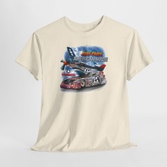 JFR American Made Warplane & Vintage Racecar T-Shirt | Retro Aviation Racing