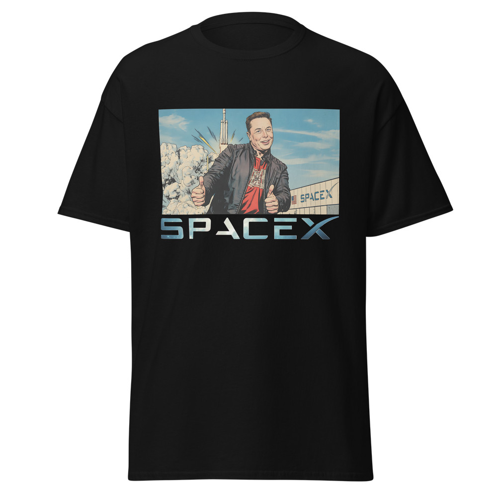 SpaceX – T-Shirt – Elon Musk – NASA – Space Exploration – Starship 1
