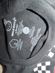 New Hello Kitty :Tokyo Racing Black T-Shirt. Small