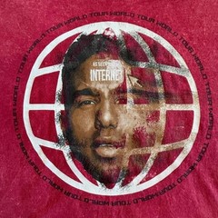 Futuristic As Seen On The Internet World Tour T-Shirt Mens Large Red Excellent