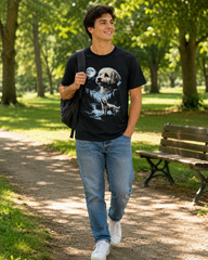 Maltipoo Howling to the Moon T-Shirt