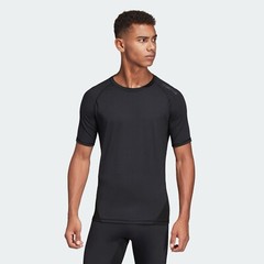 Adidas Alphaskin Sport Tee Climacool Aeroknit T-Shirt Black CF7235 Size 2XL NWT