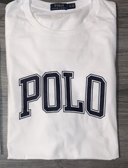 Polo Ralph Lauren Long Sleeve T-Shirt Cotton White Big & Tall Men’s Size 3XLT