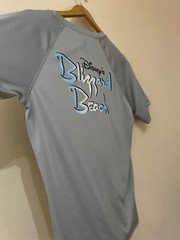 Disney Blizzard Beach Sports Activewear Gym T-Shirt S Grey Logos Good Condition