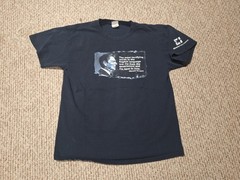 Vintage 00s Republican Ronald Reagan President Anti Government Quote Shirt L