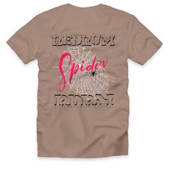 Taupe Haze 4 Redrum Spider T-Shirt