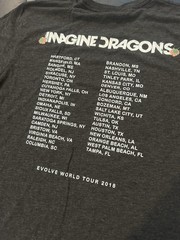 Imagine Dragons T-shirt Unisex Size Large Evolve World Tour 2018