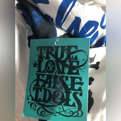 NWT True Love False Idols Wolf Search and Destroy White Tee – Size L
