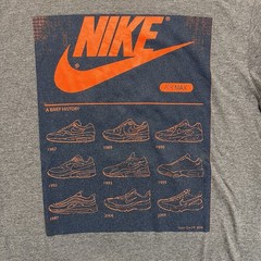 Nike T Shirt Bundle Mens Large Air Max Graphic Black Gray Lot 2 Streetwear