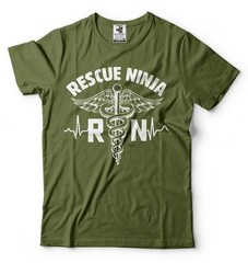 RN Nurse T-shirt Registered Nurse Medical T-shirt Gift for Wife Girlfriend Tee
