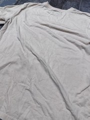 Carhartt K87 Pocket T Shirt Mens Medium Loose Fit Heavyweight Workwear Cream