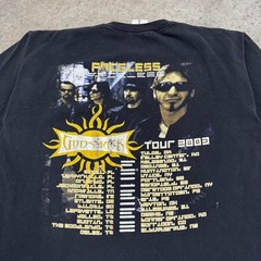 Vintage Y2K Godsmack T-shirt Priceless Tour Metal Band Tee Black Mens XL