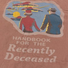 BEETLEJUICE Handbook For The Recently Deceased t-shirt XL retro 80s movie tee