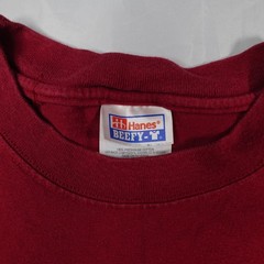 Vintage 90s Hanes Beefy-T Synchro Swimming Teamwork XL Red Graphic T Swim Team