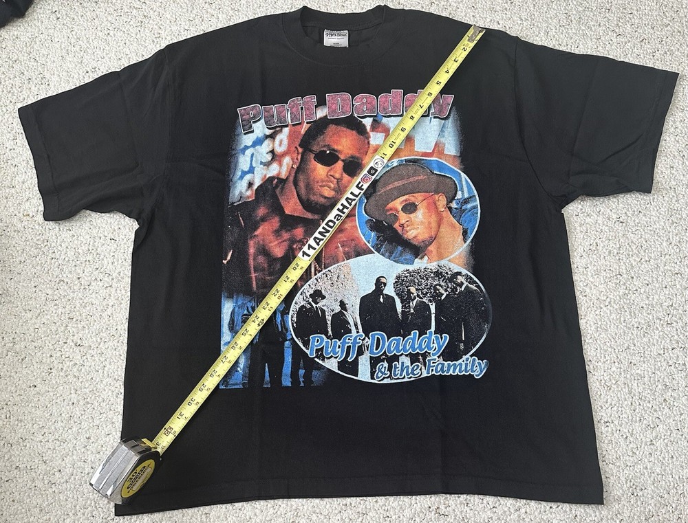 Puff Daddy shirt 2XL RAP Diddy Sean John Bad Boy Records