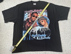 Puff Daddy shirt 2XL RAP Diddy Sean John Bad Boy Records