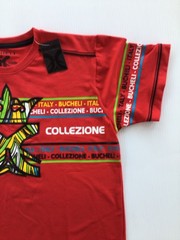 Men’s Bucheli T Shirt,Italian Style,Cotton,Slim Fit,Stretch M…..A10.A