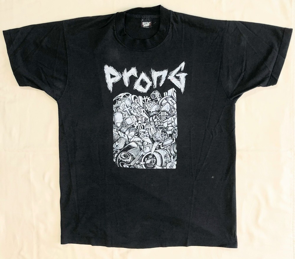 80’s PRONG Primitive Origins Shirt Sz XL 2-sided Metal Original