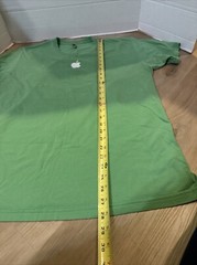 APPLE Employee T-Shirt~AMERICAN APPAREL USA~ Apple Green~TECH COMPANY~Adult XL