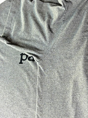 Patagonia Mens Responsibili-tee Tshirt Sze L Grey Regular Fit Blended Fabric EUC