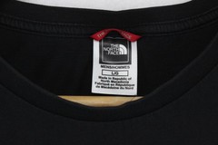 North Face Graphic T-Shirt Mens Size L Black Outdoor Logo