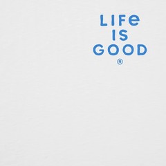 Life is Good. Men’s Sail Into the Sunset Short Sleeve Slub Slim Fit Tee