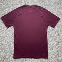 Adidas Men Ultimate Tee Shirt Mens Medium Climalite Maroon T-Shirt