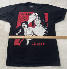 Ripple Junction Naruto Shippuden T Shirt Mens Medium Black Anime Graphic Tee