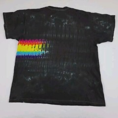 Vintage Y2k See You On Dark Side Of Moon Pink Floyd Tie Dye Shirt Vtg Multicolor