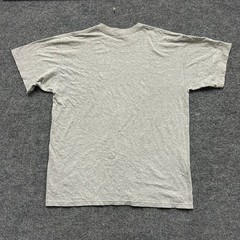 Anvil T-Shirt Mens Size L Gray Kansas Jayhawks NCAA Graphic Short Sleeve