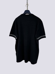 Louis Vuitton LV Monogram Short Sleeved Cotton Crewneck T-Shirt Black Size M