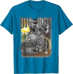 Big Boy 4014 Vintage Steam Locomotive Railroad Train Engine T-Shirt
