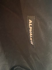Men’s XL Alphalete Lifestyle Fit TShirt Black Short Sleeved Scoop Neck