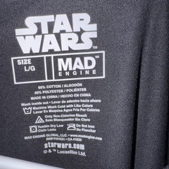 Star Wars Darth Vader T Shirt L Black Short Sleeve Darth Maul Kylo Ren