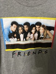 NWT – Official Friends TV Show Unisex Long Sleeve T-Shirt – Gray – All Sizes