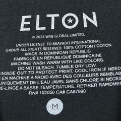 Elton John “Rocket Man” Graphic T-Shirt Size Medium