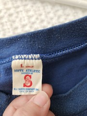 Vintage 1970’s SOFFE ATHLETIC large (more like medium) SKI UTAH t-shirt blue USA