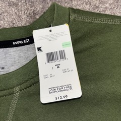 Everlast Cotton Crew Neck Sweatshirt Sweater Green Pullover Men’s Size Large M